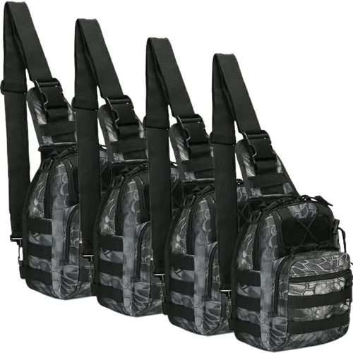 Mini Mochila de hombro MXUBG-004 UrbanBackGray Bolso mini táctico militar