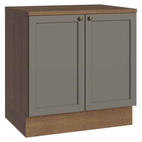 Gabinete Bajo Cocina Madesa Vik 80cm Con Encimera MG