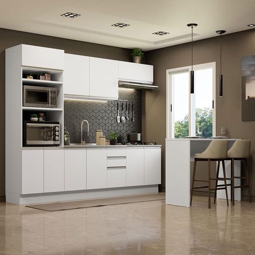 Cocina Integral Completa Modular con Isla Madesa Glamy BB 4
