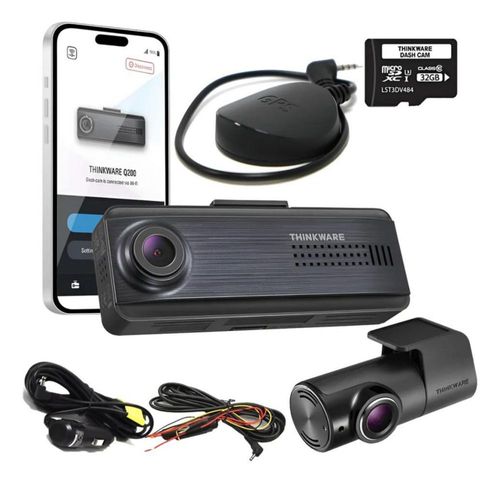 Thinkware Q200 Dash Cam 2ch 2k, Cámara Frontal