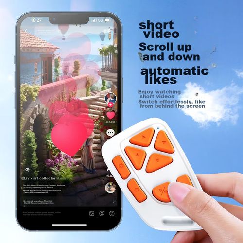 Control remoto Bluetooth XiaoTian S5 44x77x14 mm para celular