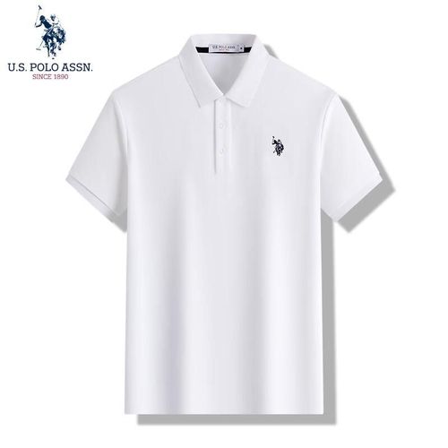 Playera Polo U.S. Polo Assn Blanco Para Hombre