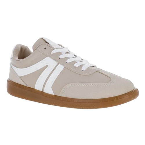 Tenis urbanos para dama color Beige Atok 24p Bf003  23