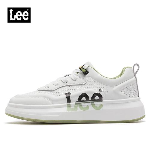 Tenis Lee L242Ub719 Blanco Y Verde Pasto