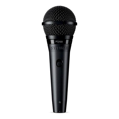 Micrófono dinámico de mano Shure PGA58 para voces