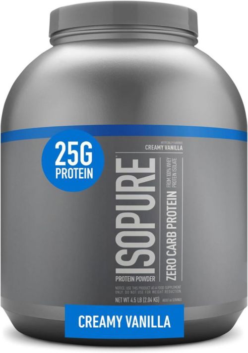 Proteína en polvo Isopure Zero Carb Whey Isolate 204 kg vainilla