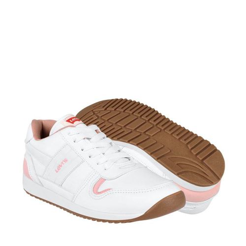 TENIS CASUALES DAMA LEVI´S 0409470013 SIMIPIEL BLANCO