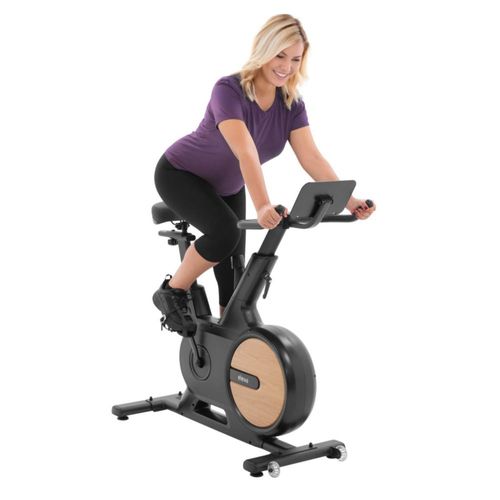 Bicicleta Fija Eleva Cycle One Ejercicio Spinning Estatica Negro