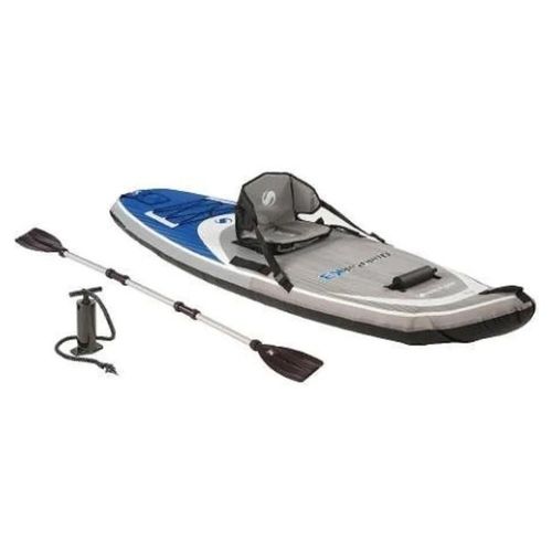 Kayak Quikpak K3 Gris 1 Persona Sistema Hermético Sevylor