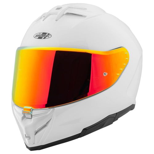 Casco Integral Joe Rocket RKT ION Blanco + Mica Iridium