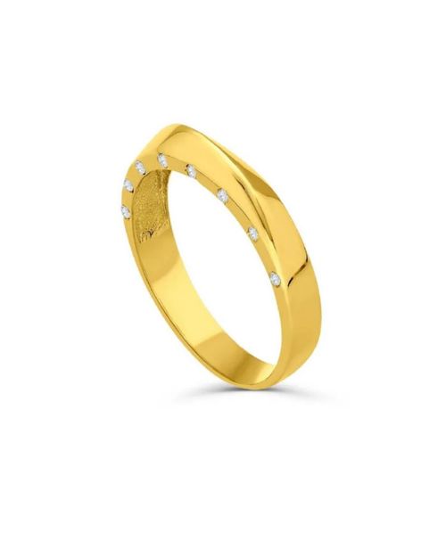 ANILLO UNISEX EN ORO AMARILLO