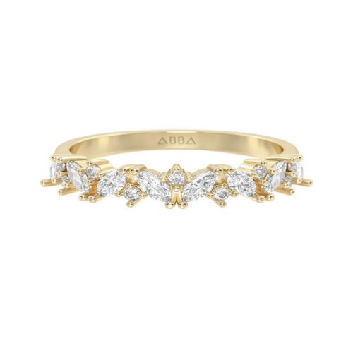 Churumbela Marquise de Luz 10k Oro Abba Joyas