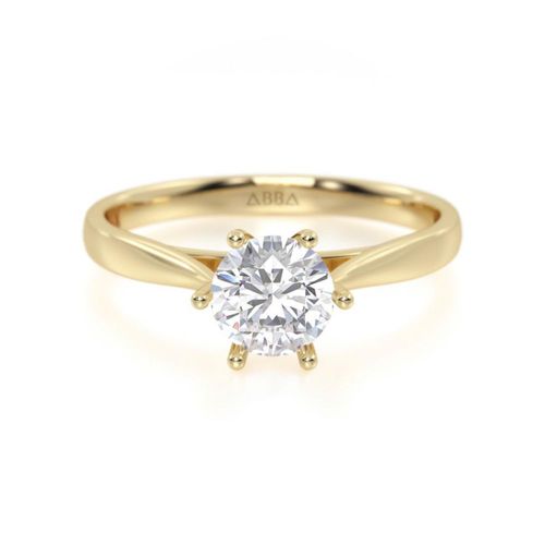 Anillo de Compromiso Melody 10k Oro