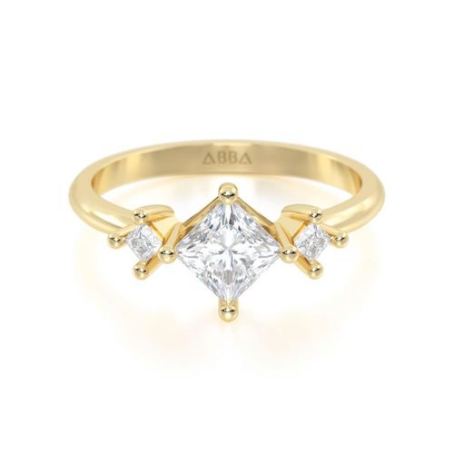Anillo de Compromiso Ignis 10k Oro Abba Joyas