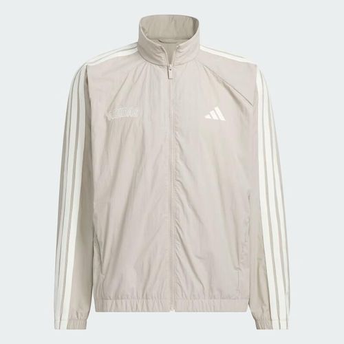 Chamarra deportiva Adidas ST para hombre gris