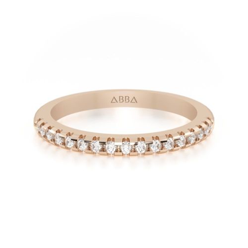 Anillo Churumbela Darelis 10k Oro Rosa Abba Joyas