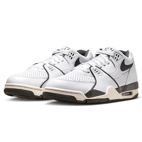 Tenis NIKE Air Flight 89 Low Blanco Gris para hombre