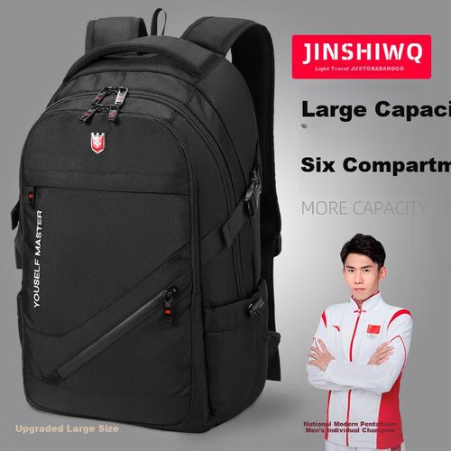 Mochila Jinshiwq 816# Negro