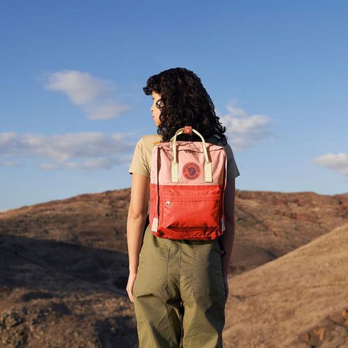 Mochila Fjällräven Kånken 23615-983-984 Rojo Hibisco