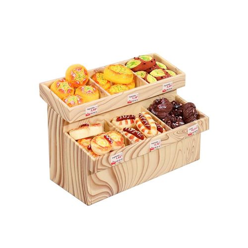 Mini Caja de repostería, perfecta para juegos de rol: un minijuego de comida con pan y postres realistas, ideal para niños. HOGAWAY
