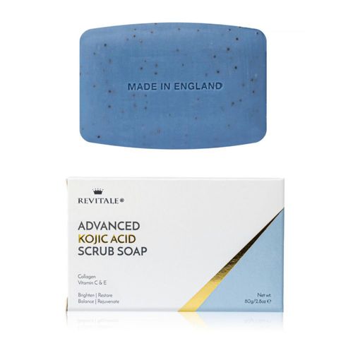Exfoliante iluminador avanzado con ácido kójico Soap REVITALE 80 g