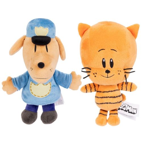 Peluche JAKKS Pacific Dog Man Movie Dog Man y Lil Petey