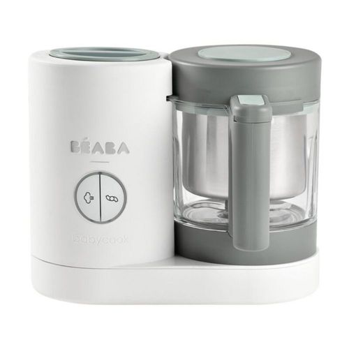 BÉABA Babycook Neo Procesador de Alimentos para Bebé – Vaso de Vidrio y Acero Inoxidable - Nube