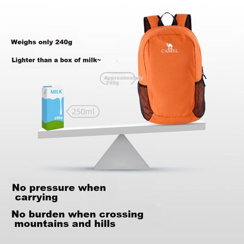 Mochila Camel Electron25L Naranja Cian