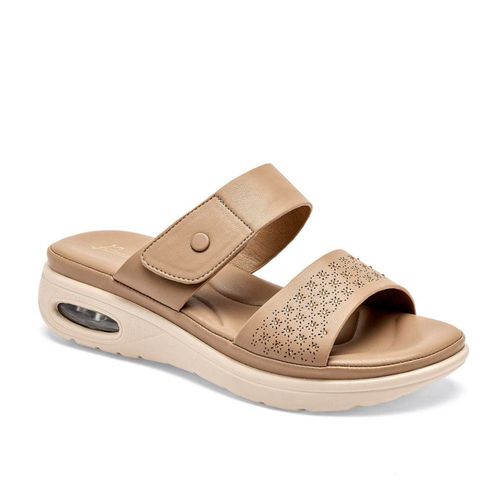 Been Class sandalia plataforma para mujer beige cod 140268-E