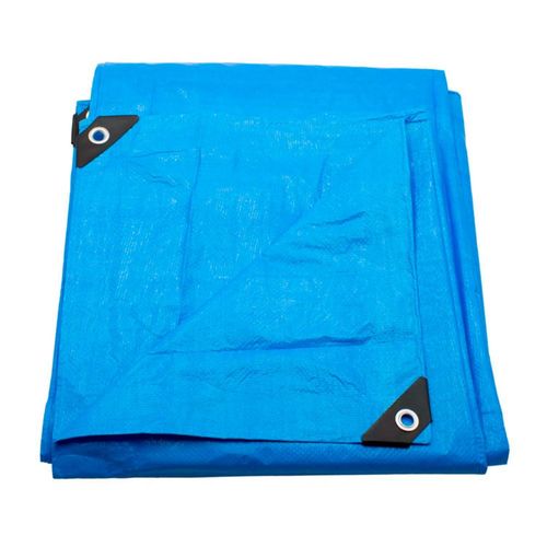 Lona De Polietileno Uso Rudo Termosellada Azul 110 Gr 2x3 M