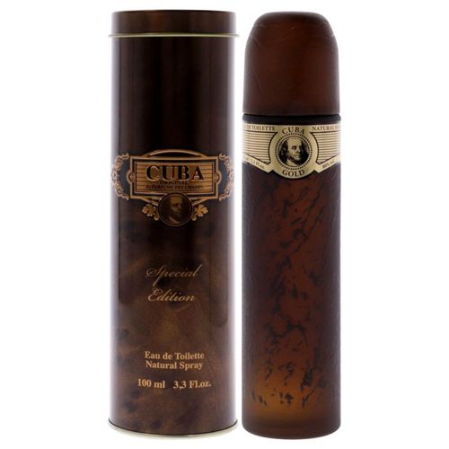 Perfume Cuba Gold Edición Especial Eau de Toilette para hombre 100 ml