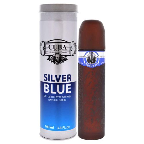 Perfume Cuba Silver Blue Eau de Toilette 100 ml para hombre