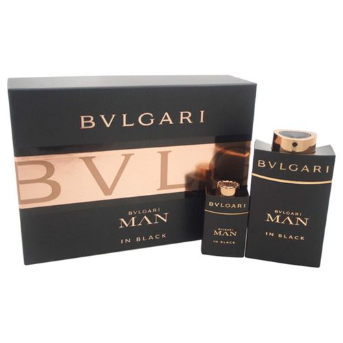 Set de perfume BVLGARI Man In Black Eau De Perfume 100 ml 2 unidades