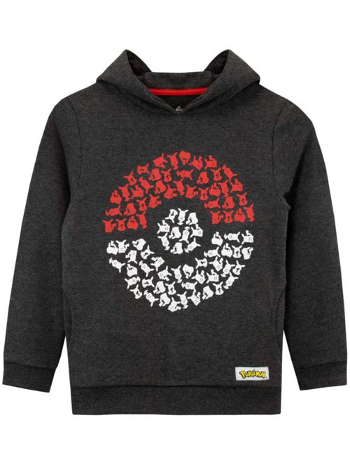 Sudadera con capucha Pokémon para niños diseño de Pikachu y Pokeball talla 5