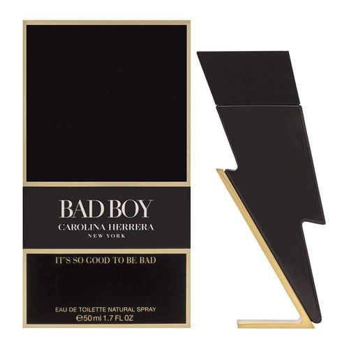 Perfume Carolina Herrera Bad Boy Eau de Toilette para hombre 50 ml