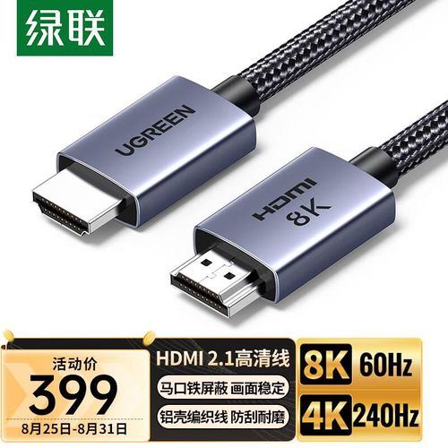 Cable HDMI UGREEN 2.1 HDMI HDMI Negro