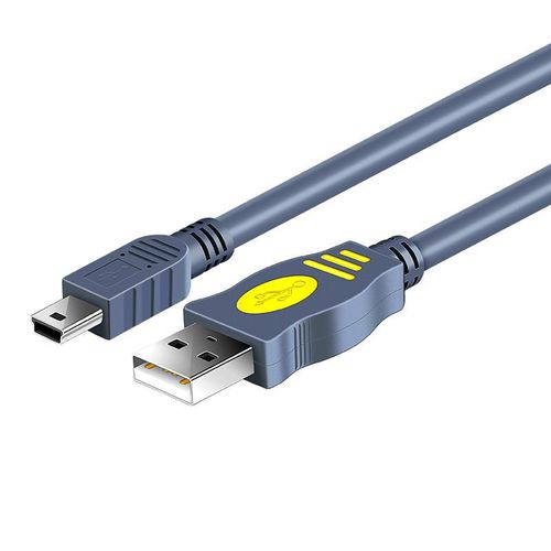 Cable Jinghua USB 2.0 a Mini USB Gris 1 m