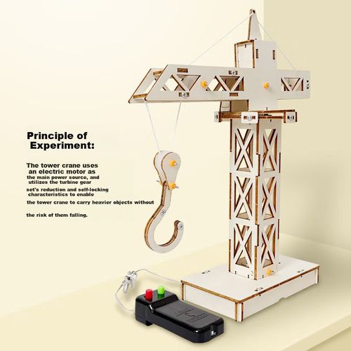 Kit De Experimentos Científicos Dayanxiaowa Grúa Torre De Vapor
