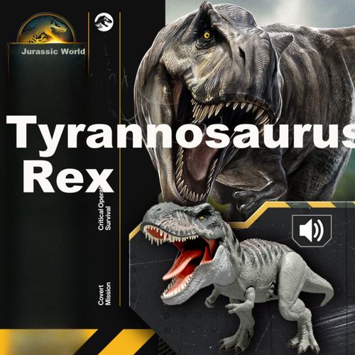 Juguete Dinosaurio Jurassic World Tyrannosaurus Rex