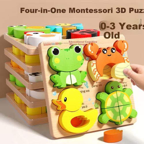 Rompecabezas 3D Soumade Para Niños