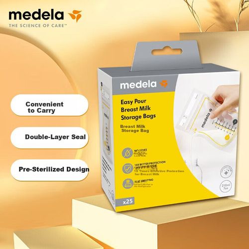 Bolsas Para Leche Materna Medela 210 Ml 25 Piezas