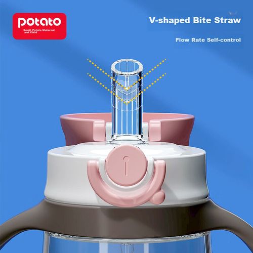 Vaso Para Niños Bearhug Waterglasses Tritan 300Ml Azul Neblina