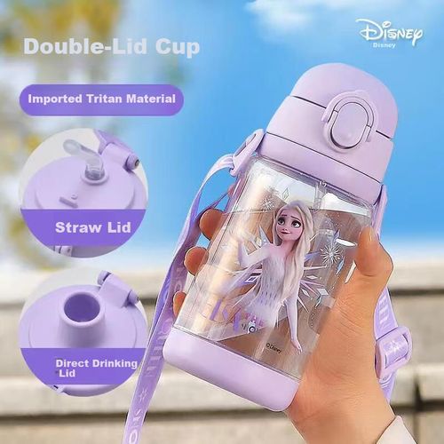 Botella De Agua Disney Frozen Morado 520 Ml