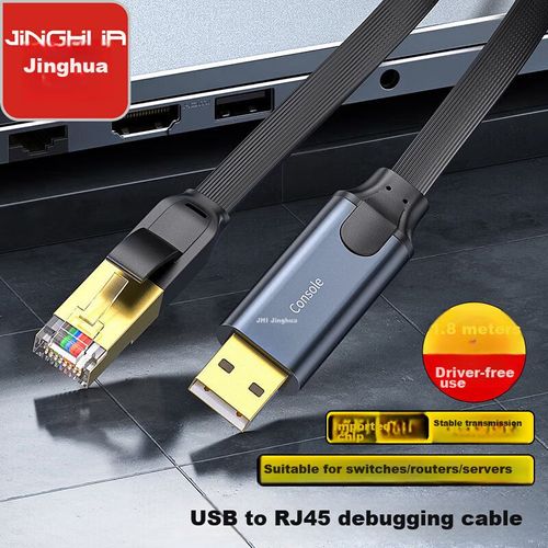 Cable Jinghua Z200 USB a RJ45 Negro