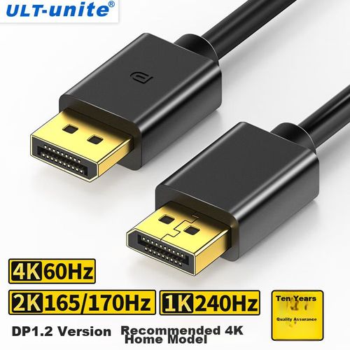 Cable ULT-Unite DP 1.2 1m Negro