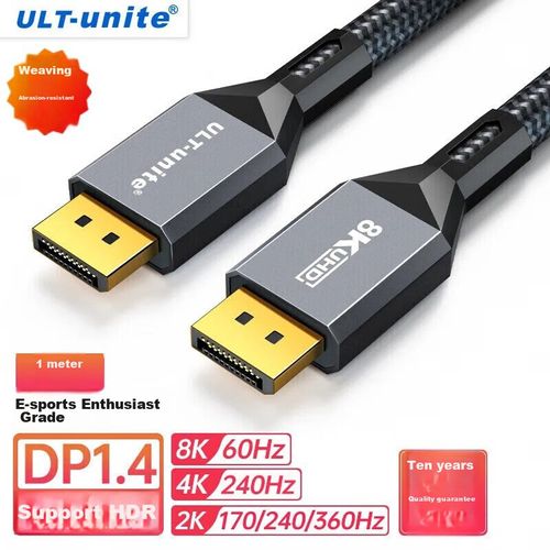 Cable DisplayPort Youlait 1.4 Macho a Macho 1.5 m