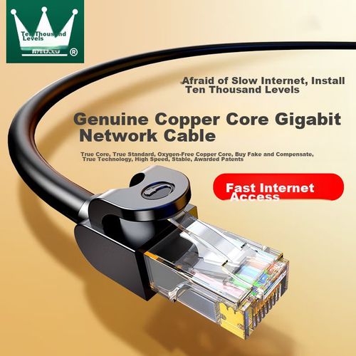 Cable Ethernet OFNPFTTH CAT6 UTP Negro 5m