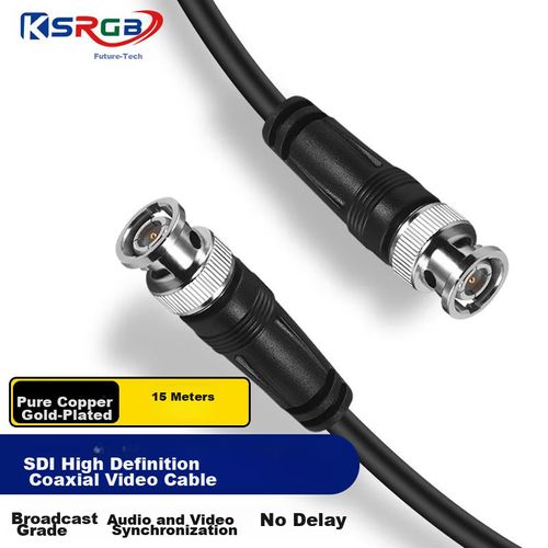 Cable KSRGB KS-D BNC 75-5 3G-SDI 1.5 m Negro