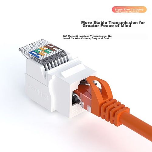 Módulo BIAZE CAT5e RJ45 Blanco