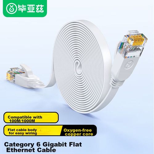 Cable Ethernet BIAZE WX9 RJ45 RJ45 Blanco